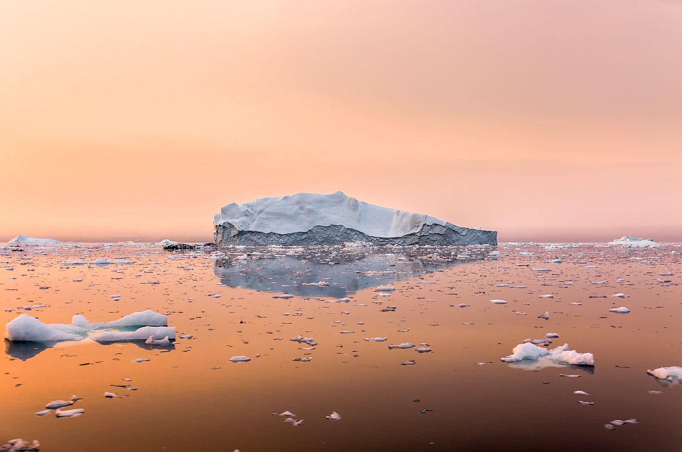 iceberg melting warming